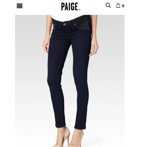Paige Verdugo “Mona” Ankle Skinny Maternity Jeans